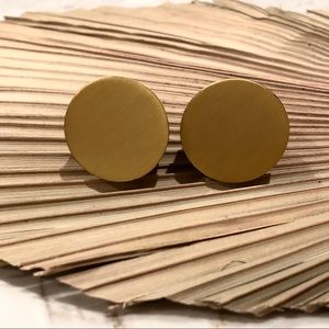 {SET of 2} Bronze Knobs: 1” - Modern - Minimal